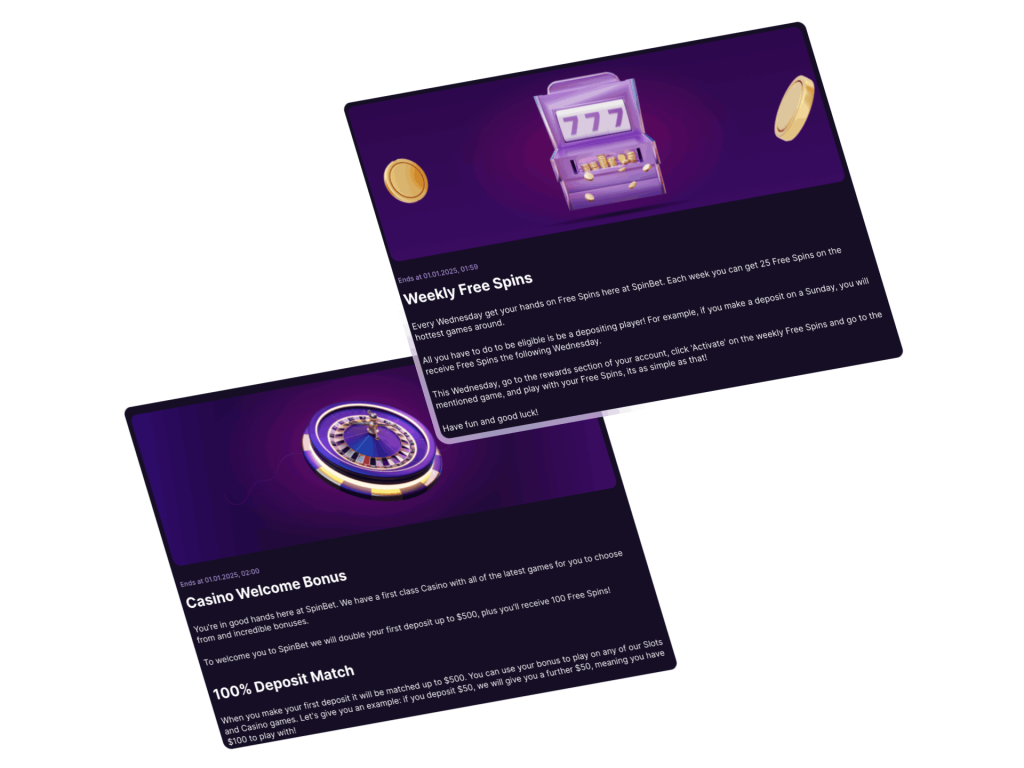 spin bet promo code